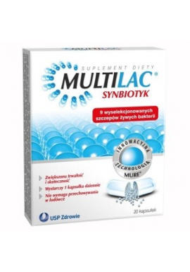 Multilac Synbiotyk 10 kapsułek