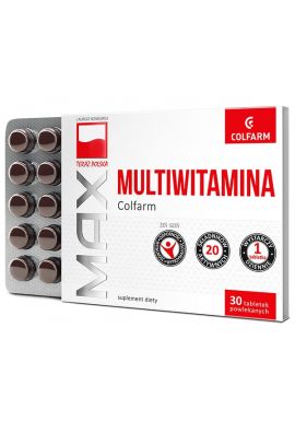 Multiwitamina, 30 tabletek MAX