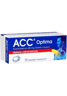 ACC Optima 600mg 10 tabletek musujacych