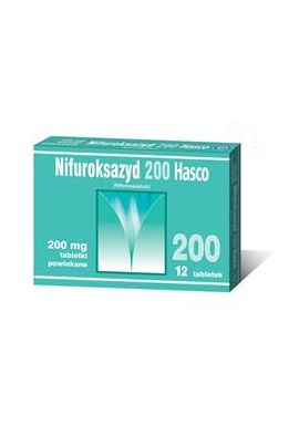 Nifuroksazyd 200mg 12 tabletek