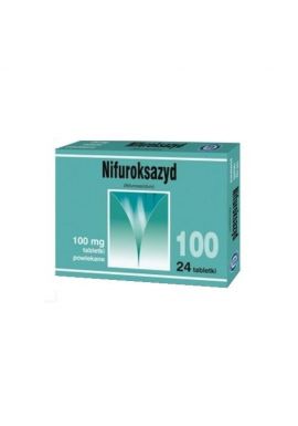  Nifuroksazyd 100mg 24 tabletek