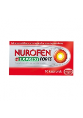 Nurofen Express Forte 400mg 10 kapsułek