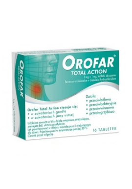 Orofar 16 tabletek do ssania