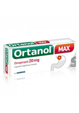 Ortanol Max 20mg 14 kapsułek