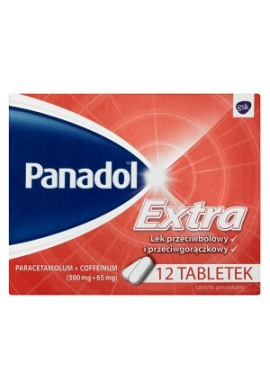 Panadol Extra 12 tabletek