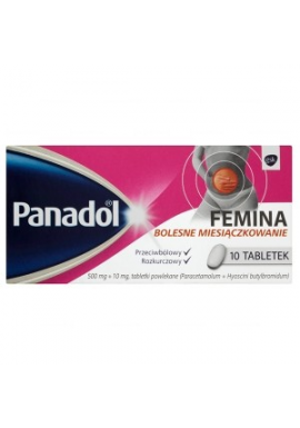 Panadol Femina 10 tabletek