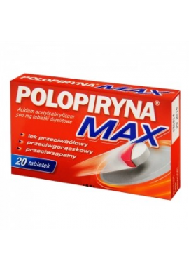 Polopiryna Max 20 tabletek