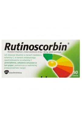 Rutinoscorbin 90 tabletek