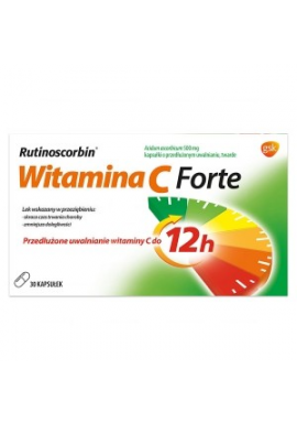 Rutinoscorbin Witamina C Forte (Active C) 30 kaps.