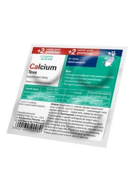 Calcium Pliva 14 tabletek musujacyh TEVA