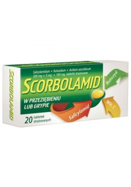 Scorbolamid 20 drażetek 
