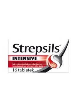 Strepsils Intensive 16 tabletek