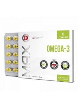 Max Omega-3, 30 kapsulek
