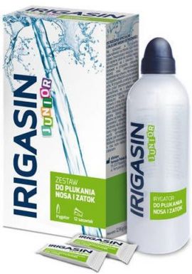 IRIGASIN JUNIOR Zestaw (saszetki + irygato