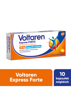 Voltaren Express Forte 
10 kapsułek