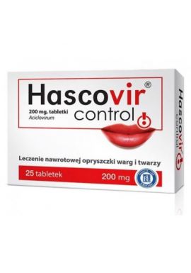 Hascovir Control, 25 tabletek