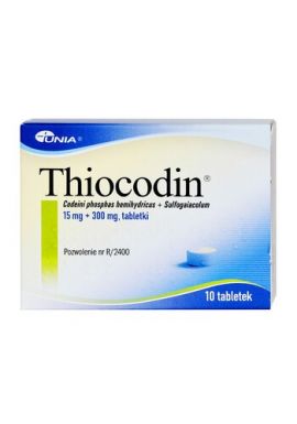 THICODIN TABS X 10 TABL