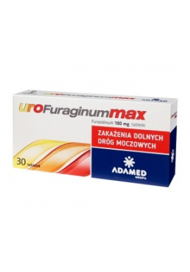  UroFuraginum Max 100mg
 30 tabl.