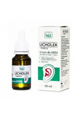 Ucholek forte krople 
do uszu 20ml