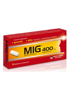 MIG 400mg, 10 tabl