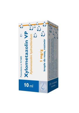 Xylometazolin VP 0.1% krople do nosa, 10ml