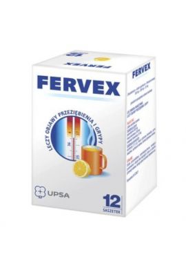 Fervex o smaku cytrynowym 12sasz