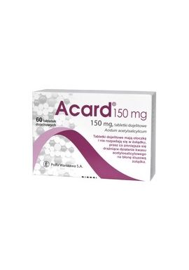 Acard 150mg 30 tabletek