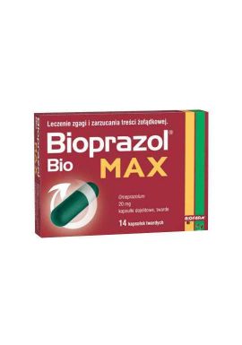 Bioprazol Bio Max 20mg, 14 kapsulek