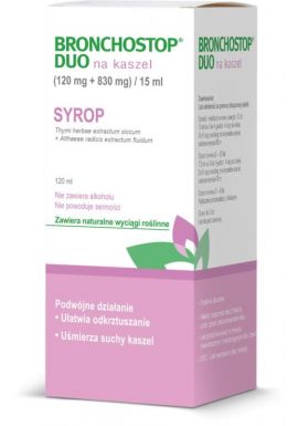 Bronchostop Duo na kaszel syrop 120ml
