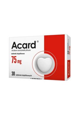 ACARD 75mg 30 tabletek 