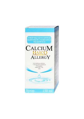 Calcium allergy syrop bezsmakowy 150ml HASCO