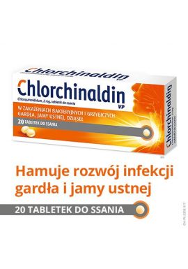 Chlorchinaldin VP 2mg, 20 tabletek