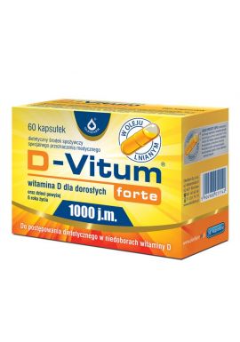 D-Vitum Forte 1000 J.M. 60kaps