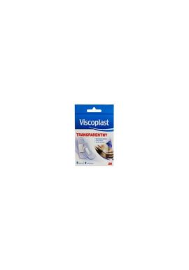 VISCOPLAST TRANSPARENTY Plastry - 8 sztuk