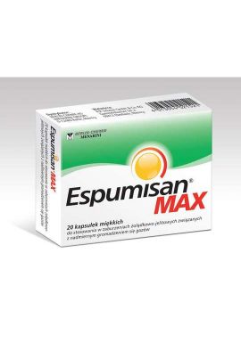 Espumisan MAX, 20 kapsulek