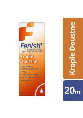 Fenistil krople 1 mg/1ml 20 ml