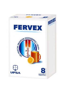 Fervex granulat , cytrynowy 8 saszetek