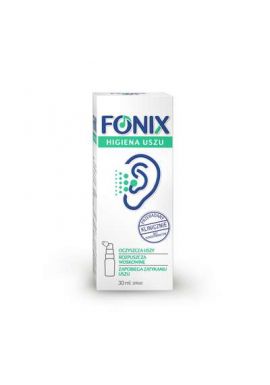 Fonix Higiena Uszu, Compositum, spray do uszu, 30 ml
