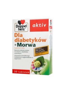 Doppelherz aktiv Dla diabet. + Morwa 30 tb
