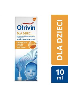 Otrivin 0.05% aerozol do nosa dla dzieci, 10ml