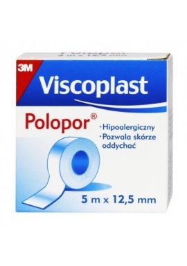 Plastry Viscoplast POLOPOR 5M X 12.5MM X 1 SZT.