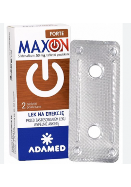 Maxon Forte tabl.powl. 0,05 g 2 tabl.