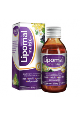 Lipomal Multi 6+ płyn 120 ml