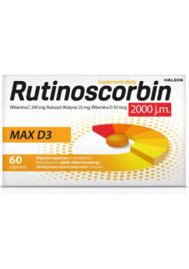 Rutinoscorbin Max D3 tabl. 60 tabl.