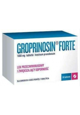 Groprinosin Forte tabl. 1 g 30 tabl.