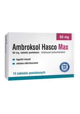 Ambroksol Hasco Max tabl.powl. 0,06g 15tab