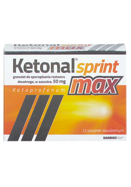 Ketonal Sprint Max gran.dosporz.roztw.dous