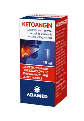 Ketoangin aer.dostos.wj.ust.,roztw. 1mg/ml