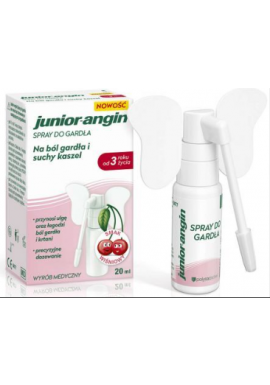 Junior-Angin Spray do gardła od 3 r.ż 20ml