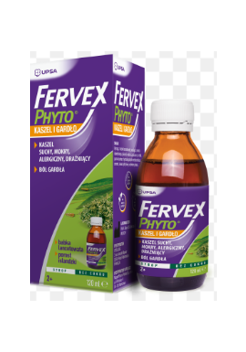 Fervex Phyto Kaszel I Gardło syrop 120ml